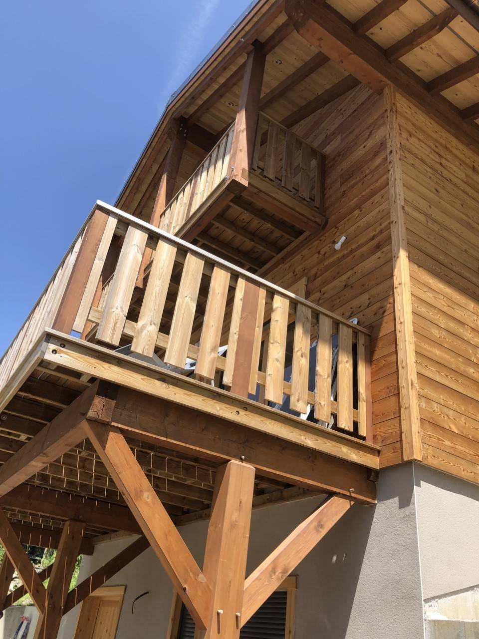 Rénovation de façade en bois