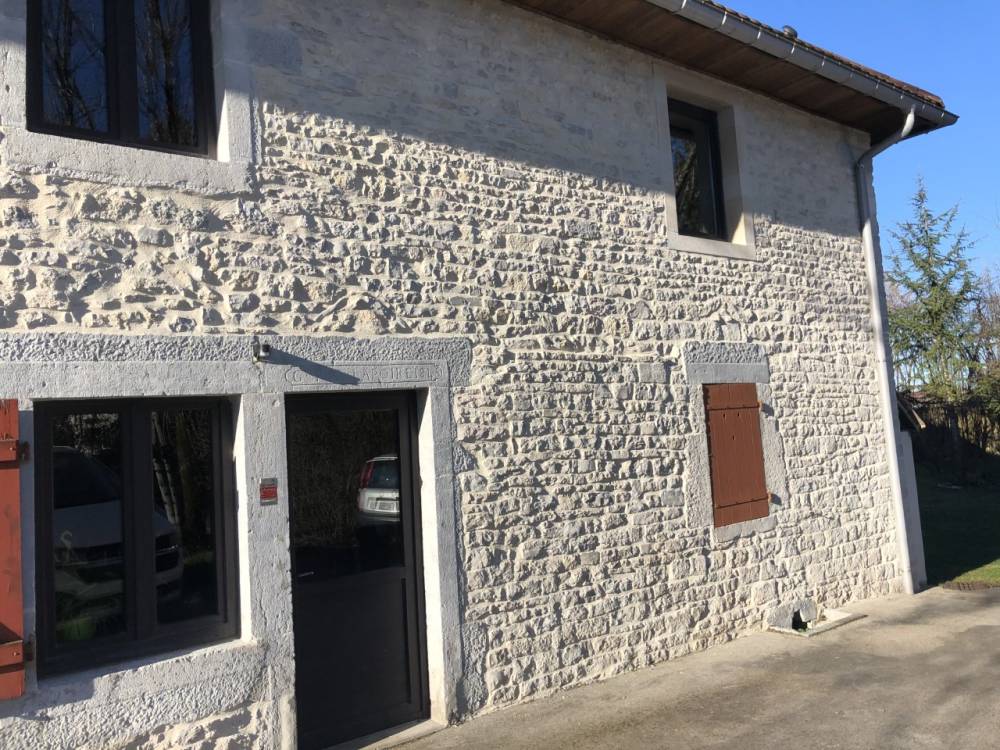 Rénovation de façade en pierre