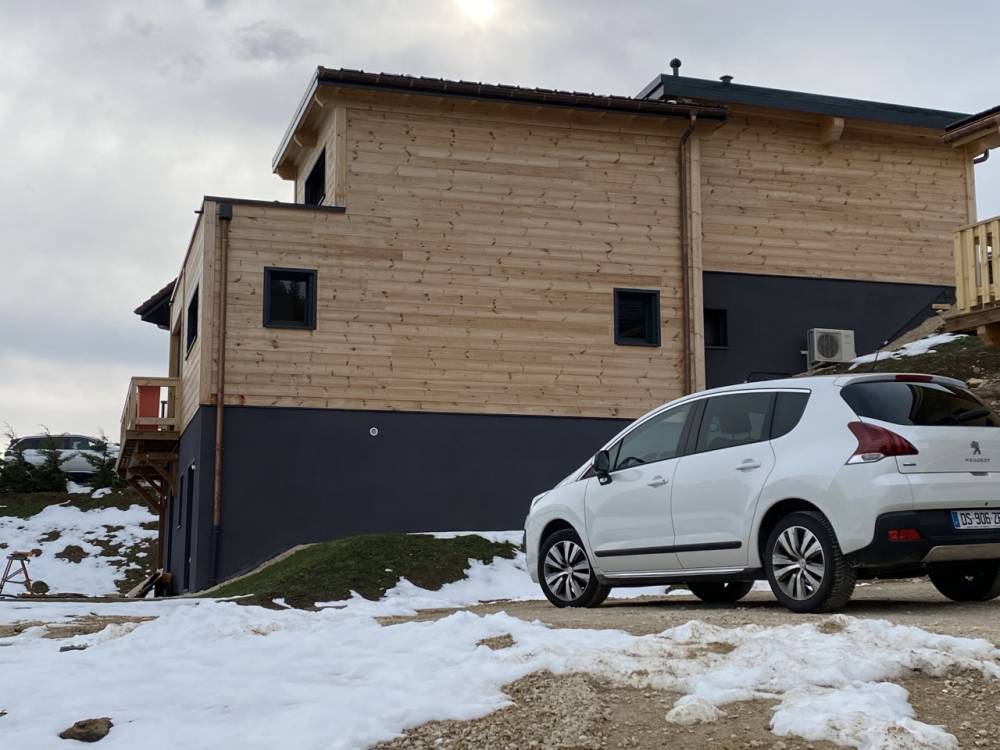 Rénovation de façade en bois