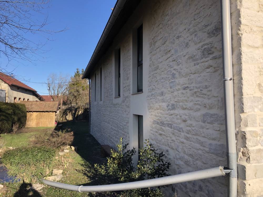 Rénovation de façade en pierre