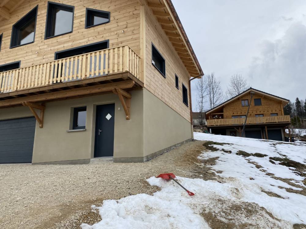 Rénovation de façade en bois